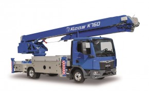 Grue mobile sur camion K760